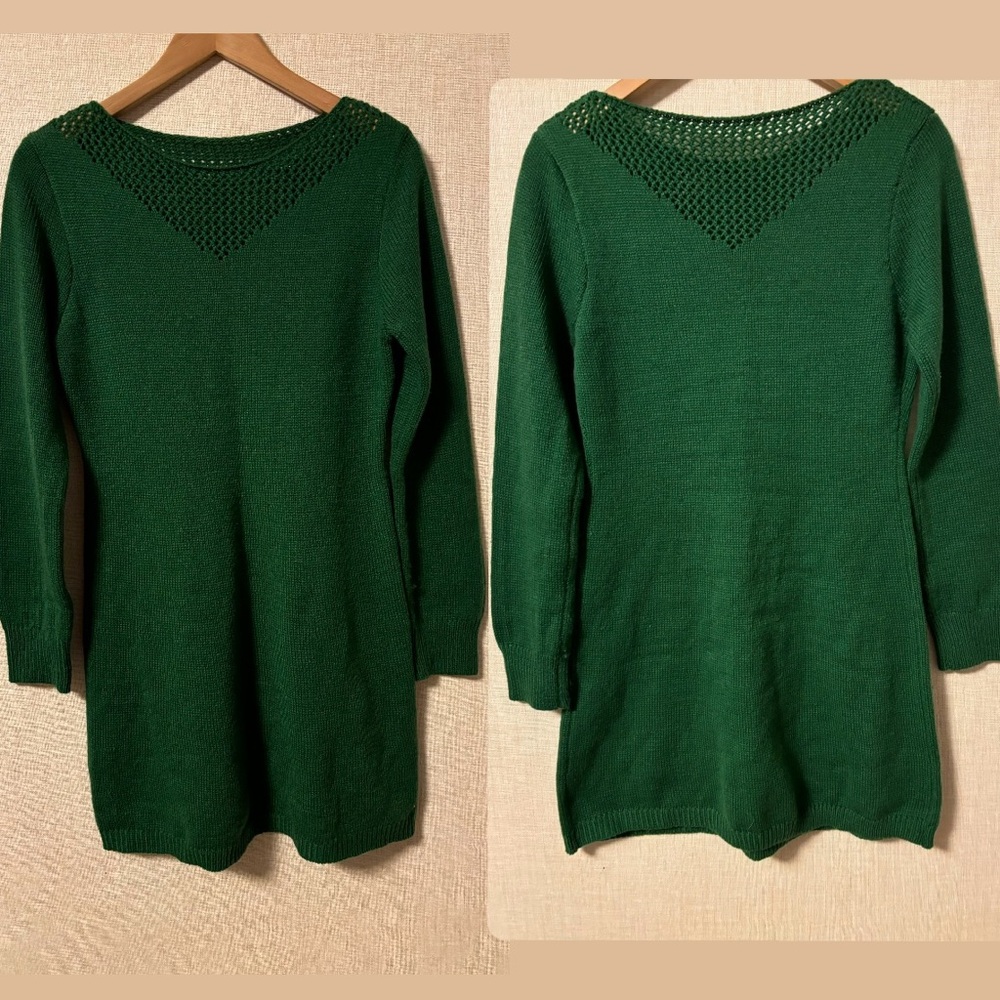 💚Winter Green Sweater Dress 💚